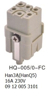 HQ-005-FC H3A Han3A(HanQ5) 16A 230V 09 12 005 3101 crimp 5P+E female-OUKERUI-SMICO-Harting-Heavy-duty-connector.jpg